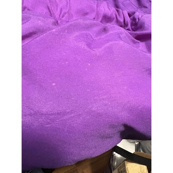 Vintage Obermeyer Ski Suit Snowsuit Snow Bib One Piece Purple Junior Sz 16 Retro - Picture 14 of 16